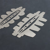 Belt Strap Stencil Round or Square End Ruler, Nattools