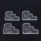 Acrylic Curved Corner & Circle Stencil Ruler