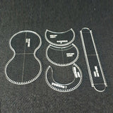 Horseshoe U-Shaped Acrylic Stencil Template