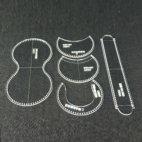 Horseshoe U-Shaped Acrylic Stencil Template
