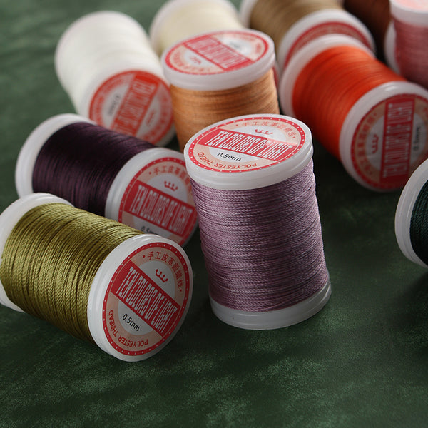 Round Waxed Polyester Thread 0.5mm