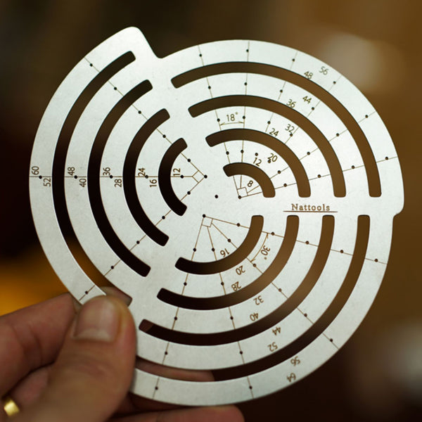 Scale Curve Ruler- Small Size, Nattools