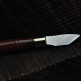 Leather Working Tools M390 Carving Knife - LeatherMob
