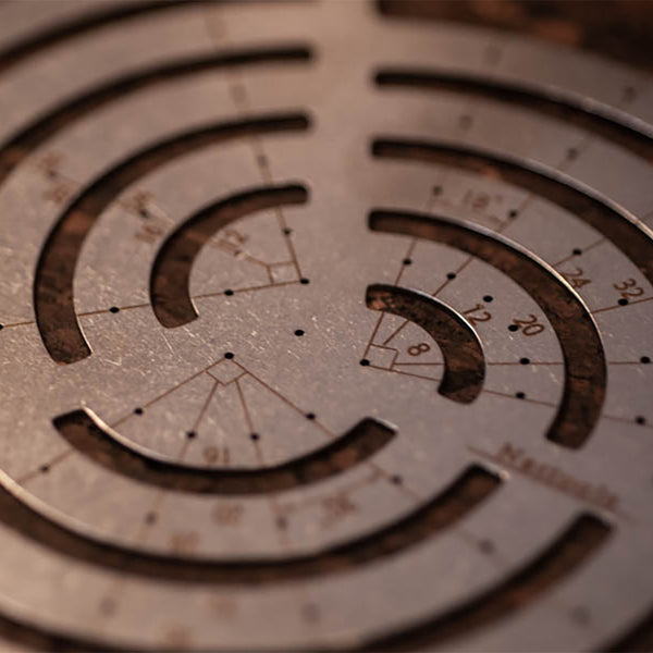 Scale Curve Ruler- Small Size, Nattools