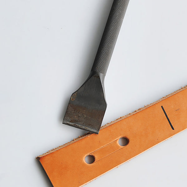 Seiwa Flat Prong Leather Stitching Chisel Pricking Iron- 20/25mm prongs