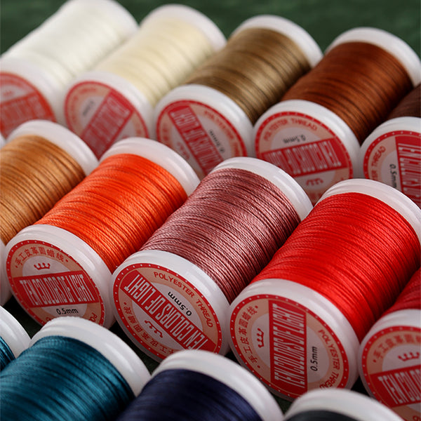 Round Waxed Polyester Thread 0.5mm