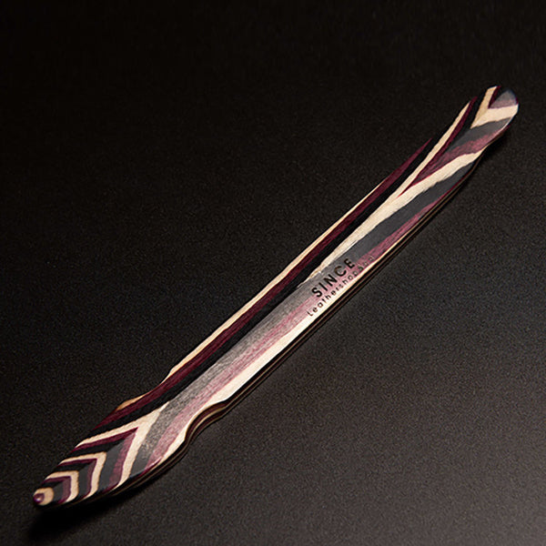 Since Wooden Bone Folder Paper Creaser Burnisher LeatherMob Leathercraft Leather