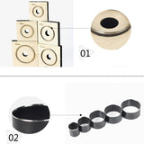 Leather Working Tools Bell Molding Steel Rule Die Cut - LeatherMob