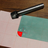 Leather Working Tools Shallow Circle Round Corner Punch, HY - LeatherMob