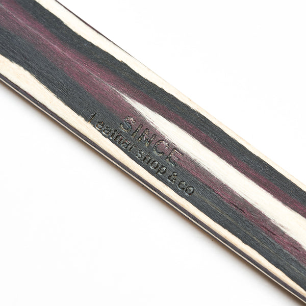 Since Wooden Bone Folder Paper Creaser Burnisher LeatherMob Leathercraft Leather