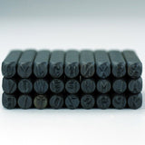 Leather Working Tools Capital 26 Alphabet / Number Stamp - LeatherMob
