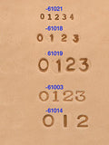 Elle Kyoshin Japan Number Stamp Set Small (0-9) 9 book leather craft imprinted alphabet Leathercraft
