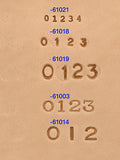 Leather Working Tools Elle Kyoshin Japan Number Stamp Set Small (0-9) 9 book leather craft imprinted alphabet Leathercraft - LeatherMob