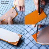 Set of Belt Hole Positioning Acrylic Template