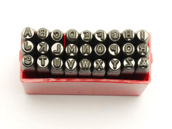 Elle Kyoshin Japan Alphabet Stamp Set <Large> 27 book Craft DIY Paint Handcraft Leather Leathercraft