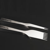 Leather Working Tools Leathermob Since Pricking Iron Japanese style for Leathercraft, Saddle Stitch, sewing, Chisel - LeatherMob