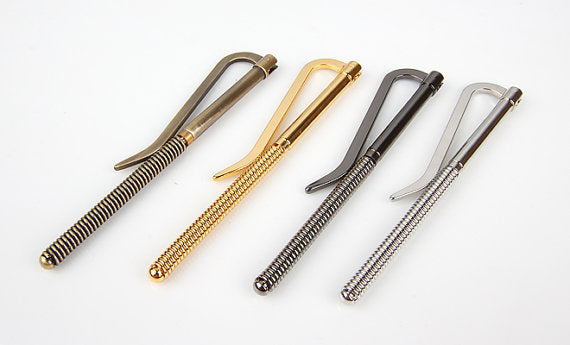 Leather Working Tools Spring Money Clip Bar - LeatherMob
