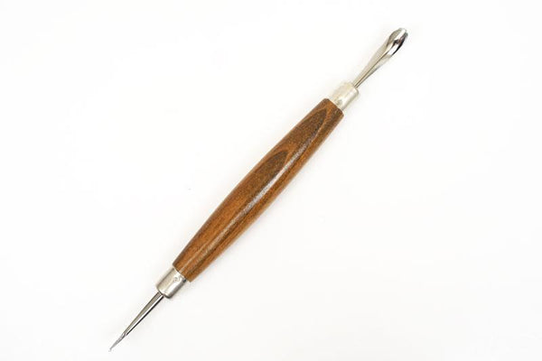 Leathermob Kyoshin Elle Modeler Spoon Knife Carving Blade Modelling Fine Point Leather Craft Tool