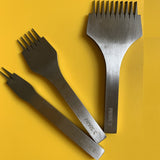 Oblique Flat Prong Pricking Iron