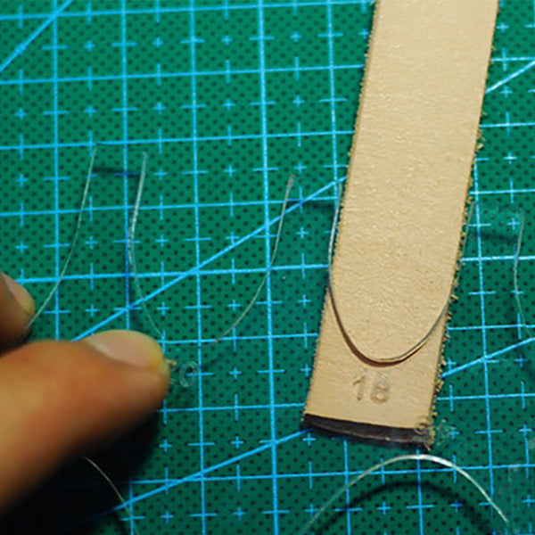 Belt/Bag Strap End Acrylic Template