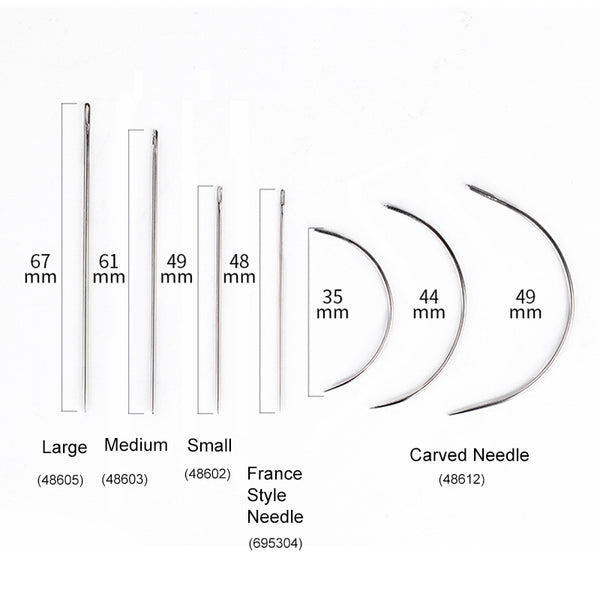 Leather Working Tools Round Tip Needle - LeatherMob