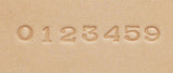 Leather Working Tools Japan Number Stamp Set (0-9) 9 book leather craft imprinted alphabet Leathercraft Craft Tool DIY - LeatherMob