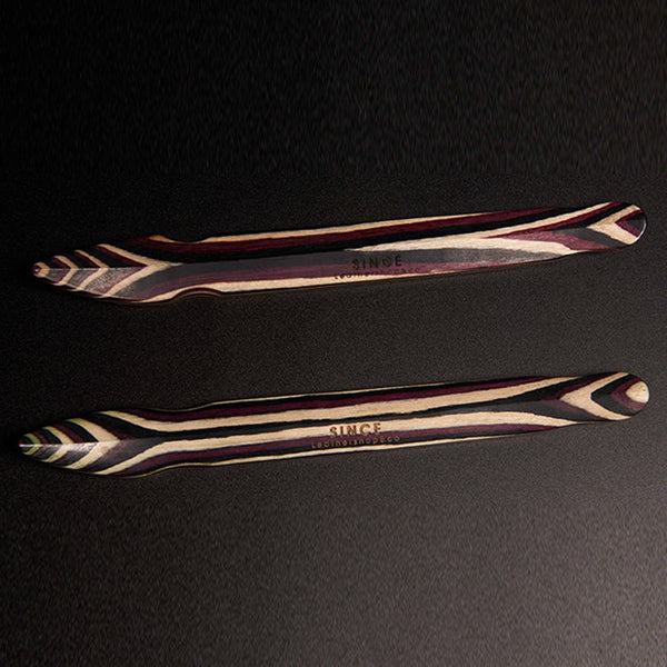 Since Wooden Bone Folder Paper Creaser Burnisher LeatherMob Leathercraft Leather