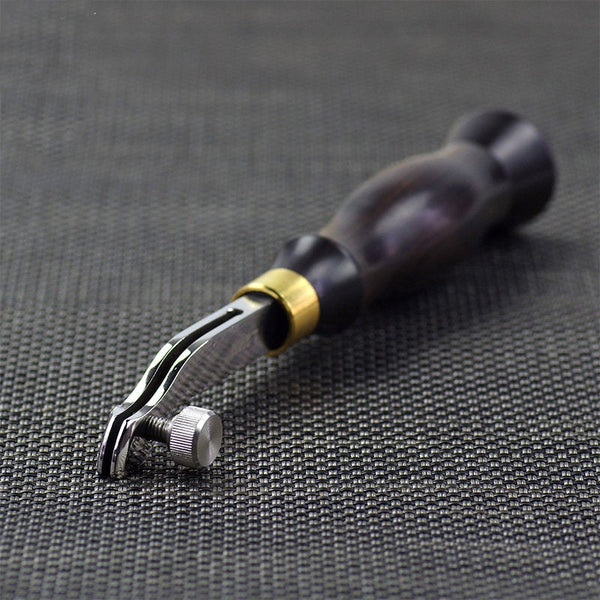 Leather Working Tools Adjustable Edge Stitching Groover - LeatherMob