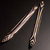 Since Wooden Bone Folder Paper Creaser Burnisher LeatherMob Leathercraft Leather