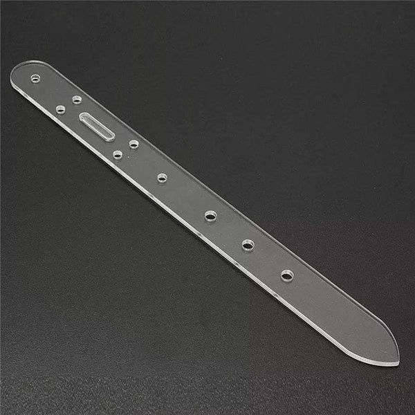 Set of Belt Hole Positioning Acrylic Template