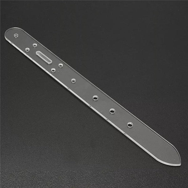Set of Belt Hole Positioning Acrylic Template