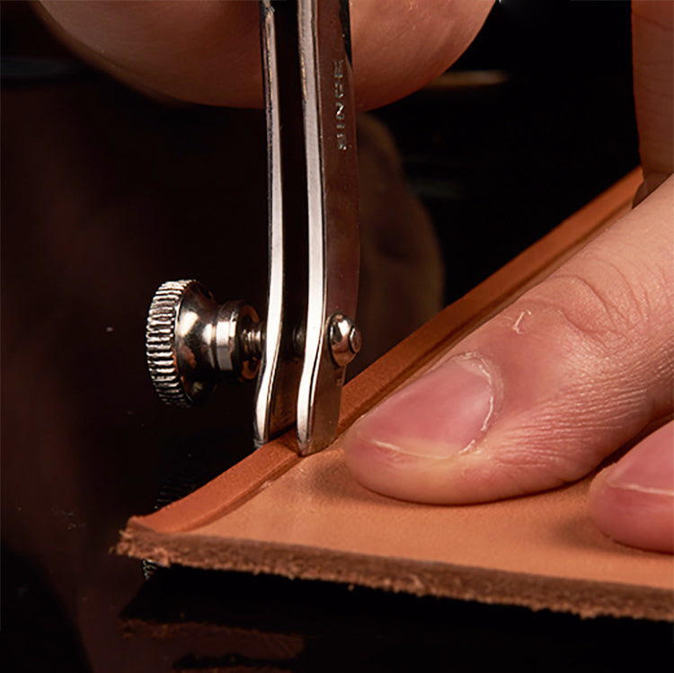 Seiwa Adjustable Replaceable Stitching Leathercraft Leather Edge Creasing Tool