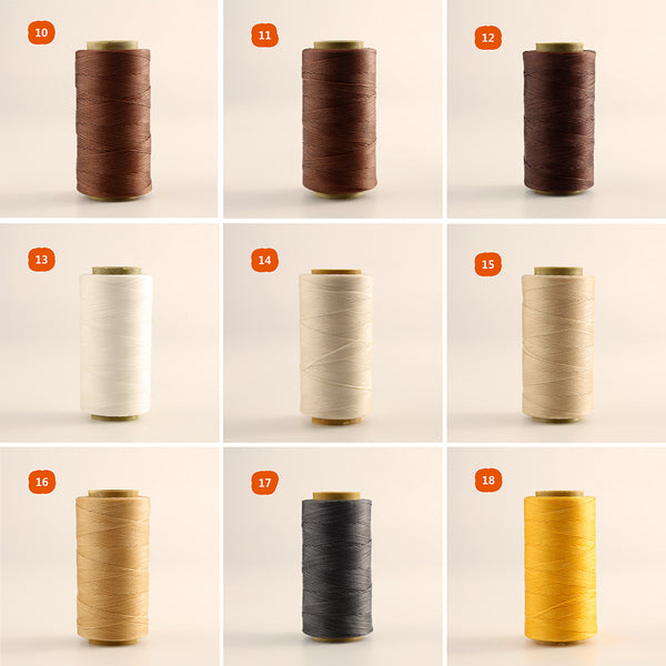 150D 1mm Flat Waxed Polyester Thread