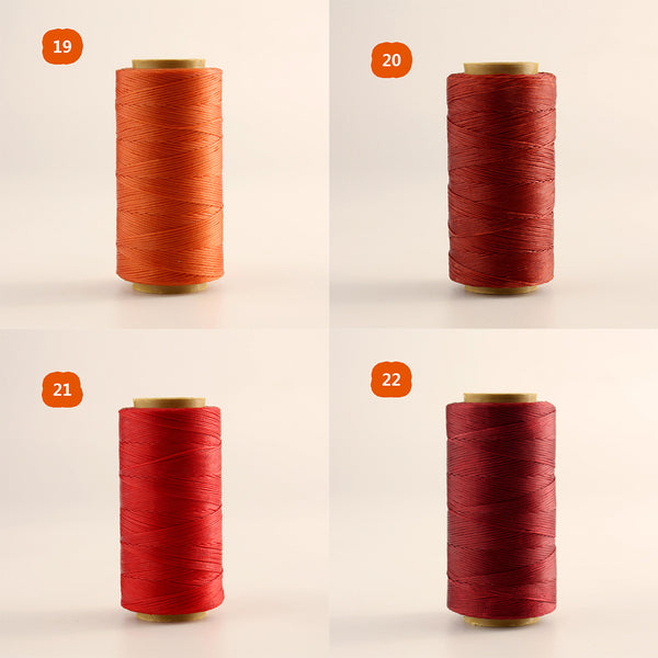 150D 1mm Flat Waxed Polyester Thread