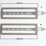 Leather Belt Punching Hole Positioning Ruler