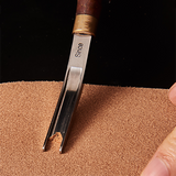 Since 6mm width Edge Skiver Leather Skiving Blade for Thinning Leathercraft Tool