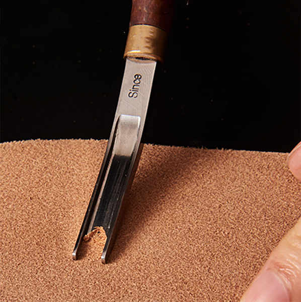 Leather Working Tools Since 6mm width Edge Skiver Leather Skiving Blade for Thinning Leathercraft Tool - LeatherMob