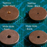 Stitching Wheel Leather Circular Margins Cutting Spacer Disc Leathercraft LeatherMob Craft Tool