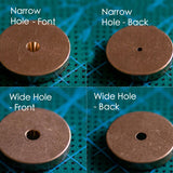 Leather Working Tools Stitching Wheel Leather Circular Margins Cutting Spacer Disc Leathercraft LeatherMob Craft Tool - LeatherMob