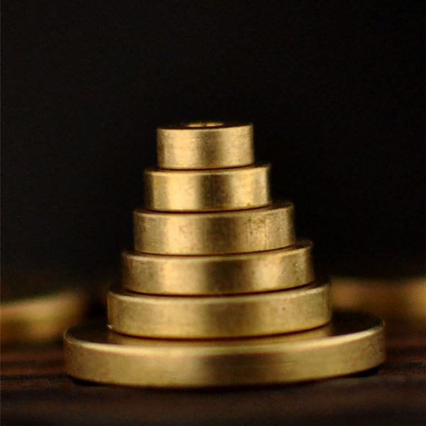 Stitching Wheel Leather Circular Margins Cutting Spacer Disc Leathercraft LeatherMob Craft Tool