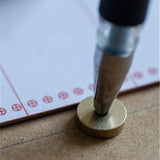 Stitching Wheel Leather Circular Margins Cutting Spacer Disc Leathercraft LeatherMob Craft Tool