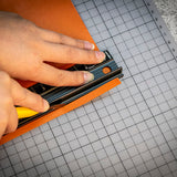 Leather Working Tools Anti-cutting Ruler - LeatherMob
