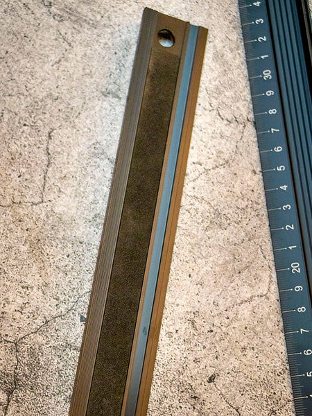 Leather Working Tools Anti-cutting Ruler - LeatherMob