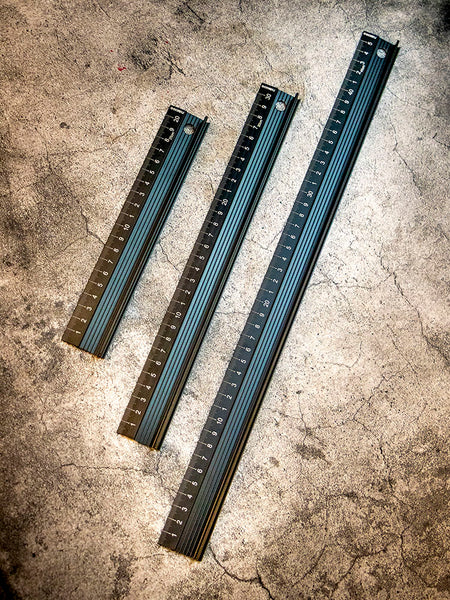 Leather Working Tools Anti-cutting Ruler - LeatherMob