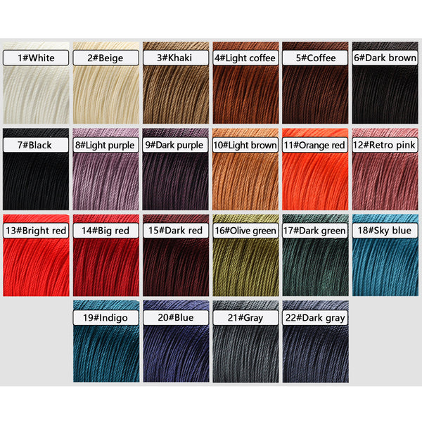 Round Waxed Polyester Thread 0.5mm