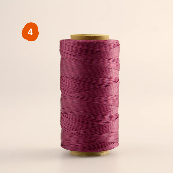 150D 1mm Flat Waxed Polyester Thread