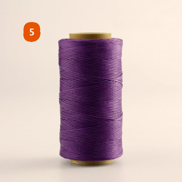 150D 1mm Flat Waxed Polyester Thread