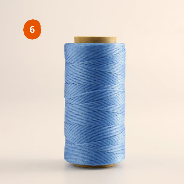 150D 1mm Flat Waxed Polyester Thread