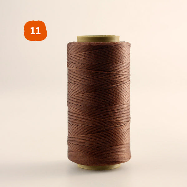150D 1mm Flat Waxed Polyester Thread