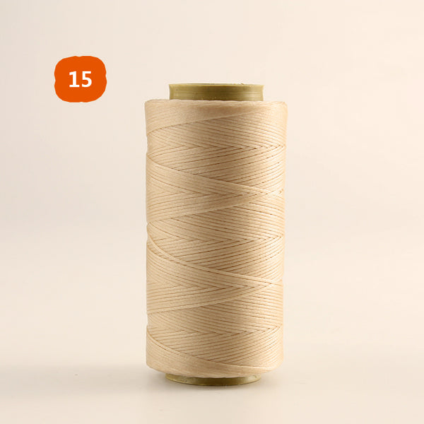 150D 1mm Flat Waxed Polyester Thread